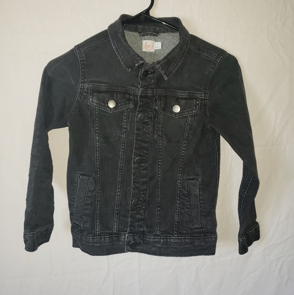 Boy dark jean jacket